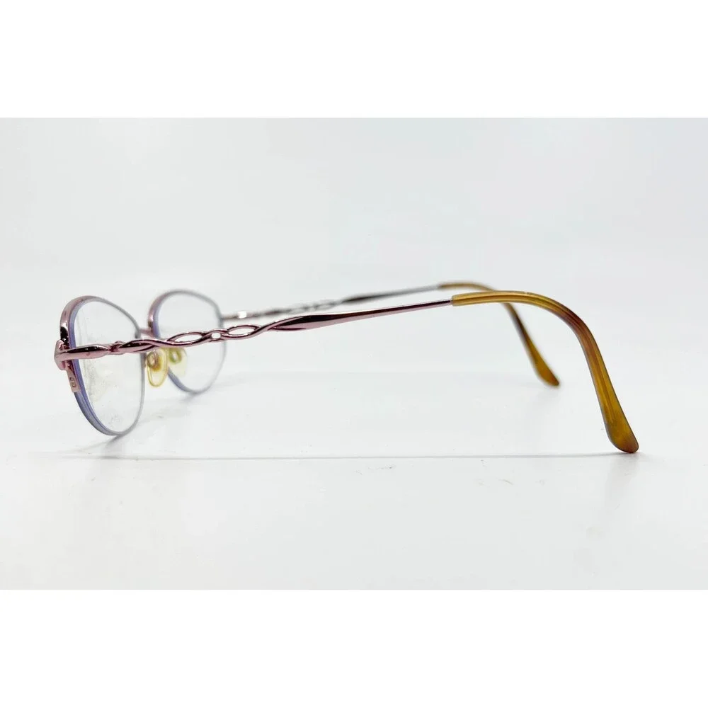 Zyloware Eyeglasses Women Purple Half Rim M201 52-16-118